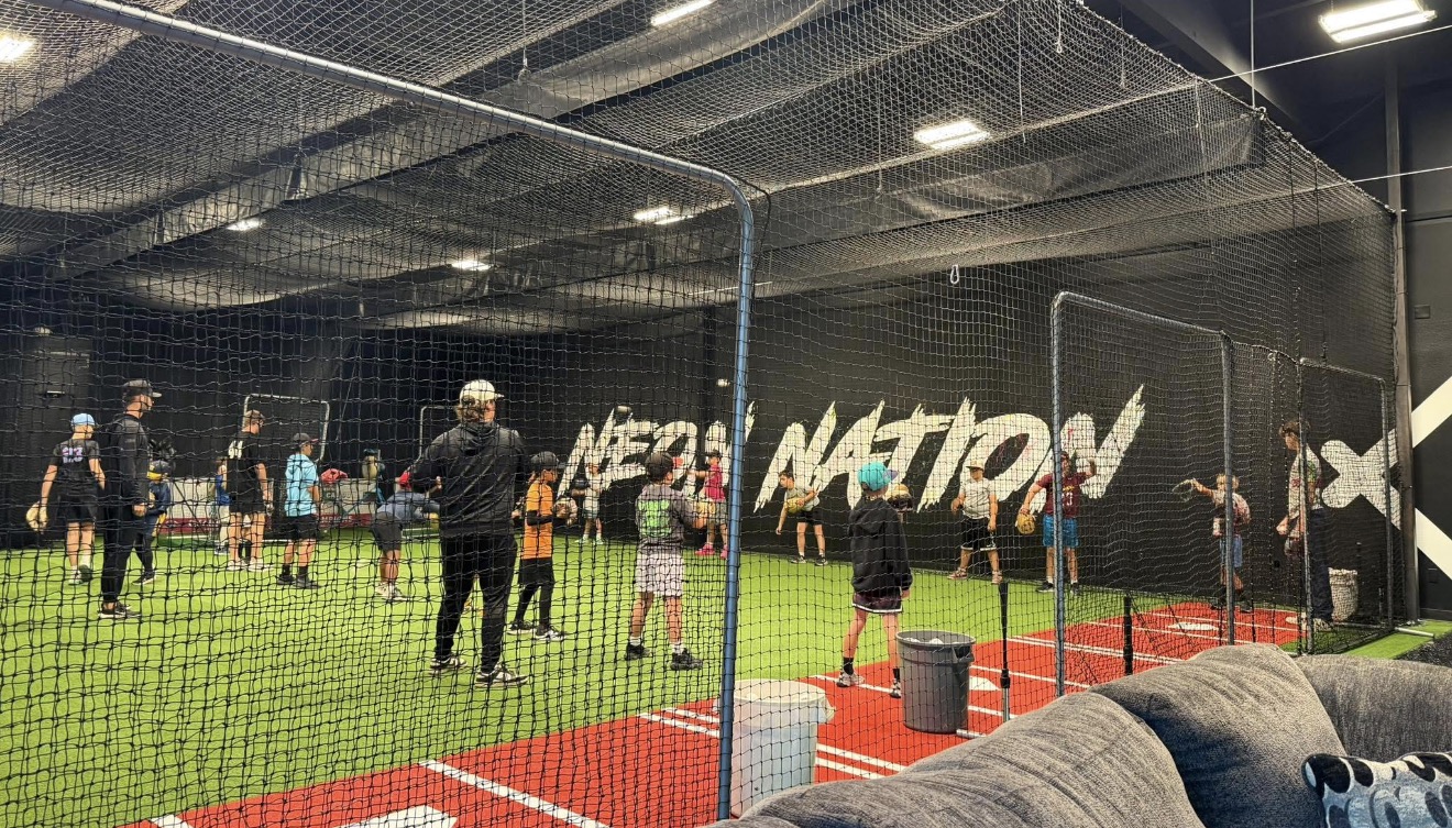 Pitching training at BBT
